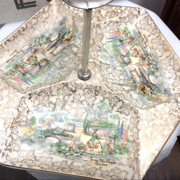Vintage High Tea English serving dish - Picture 2 of 7